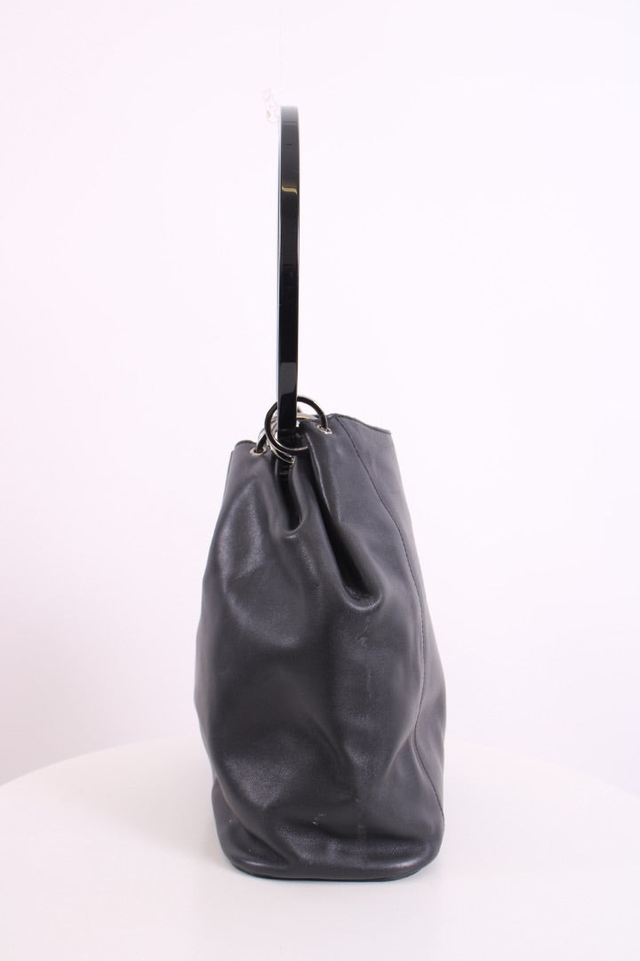 Gucci O Ring Handle Bag Black | O/S, Black