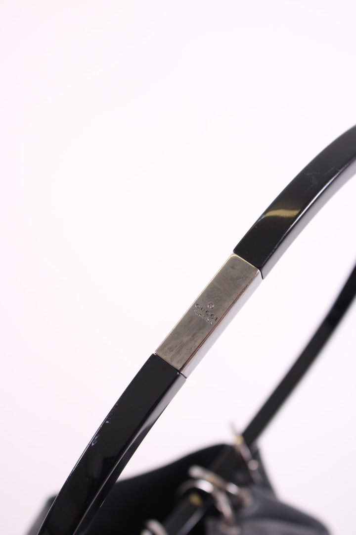 Gucci O Ring Handle Bag Black | O/S, Black