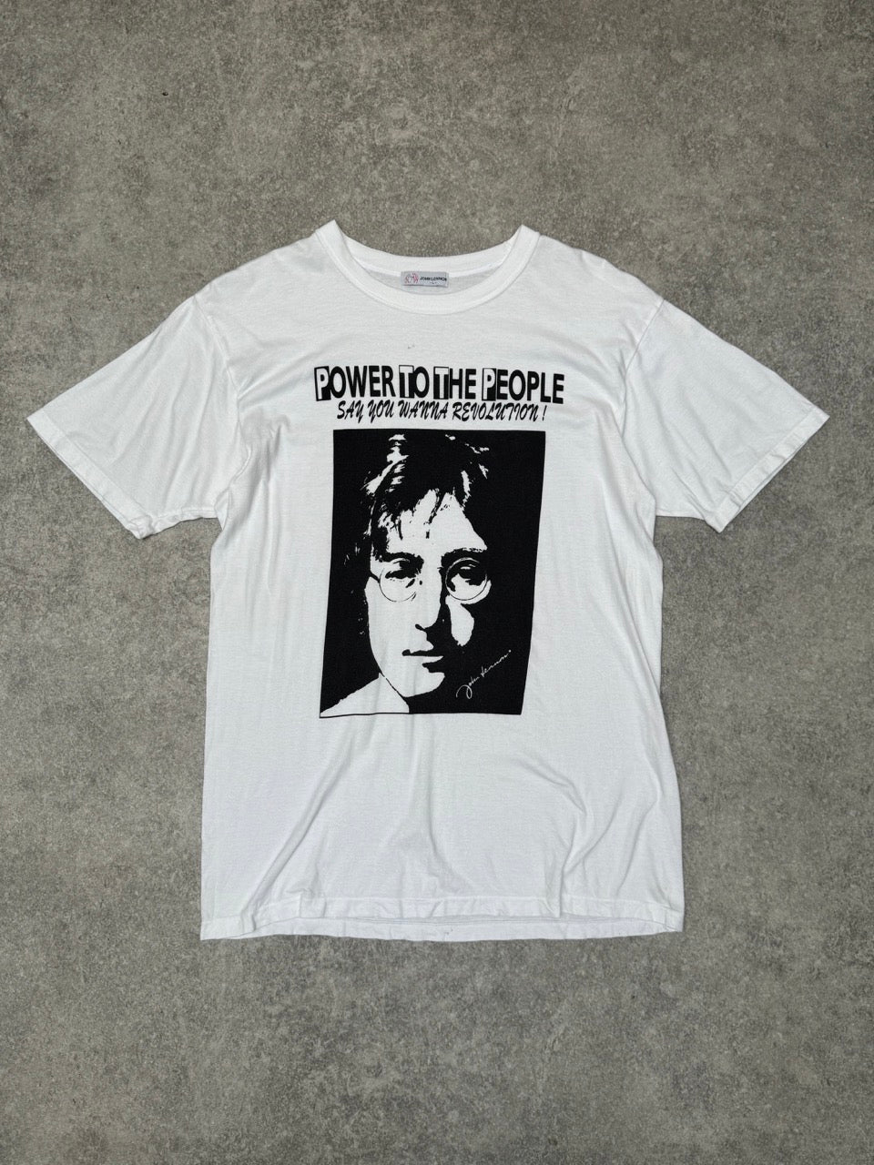90s John Lennon 'Power To The People' Graphic Tee