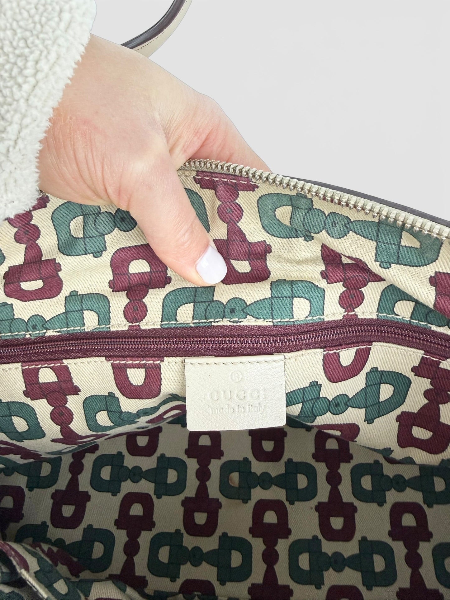 Vintage 90s Gucci Guccissima Princy Tote Bag | O/S, Multicoloured