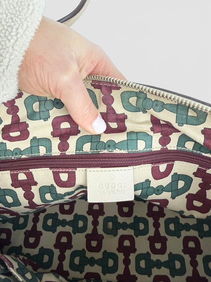 Vintage 90s Gucci Guccissima Princy Tote Bag | O/S, Multicoloured