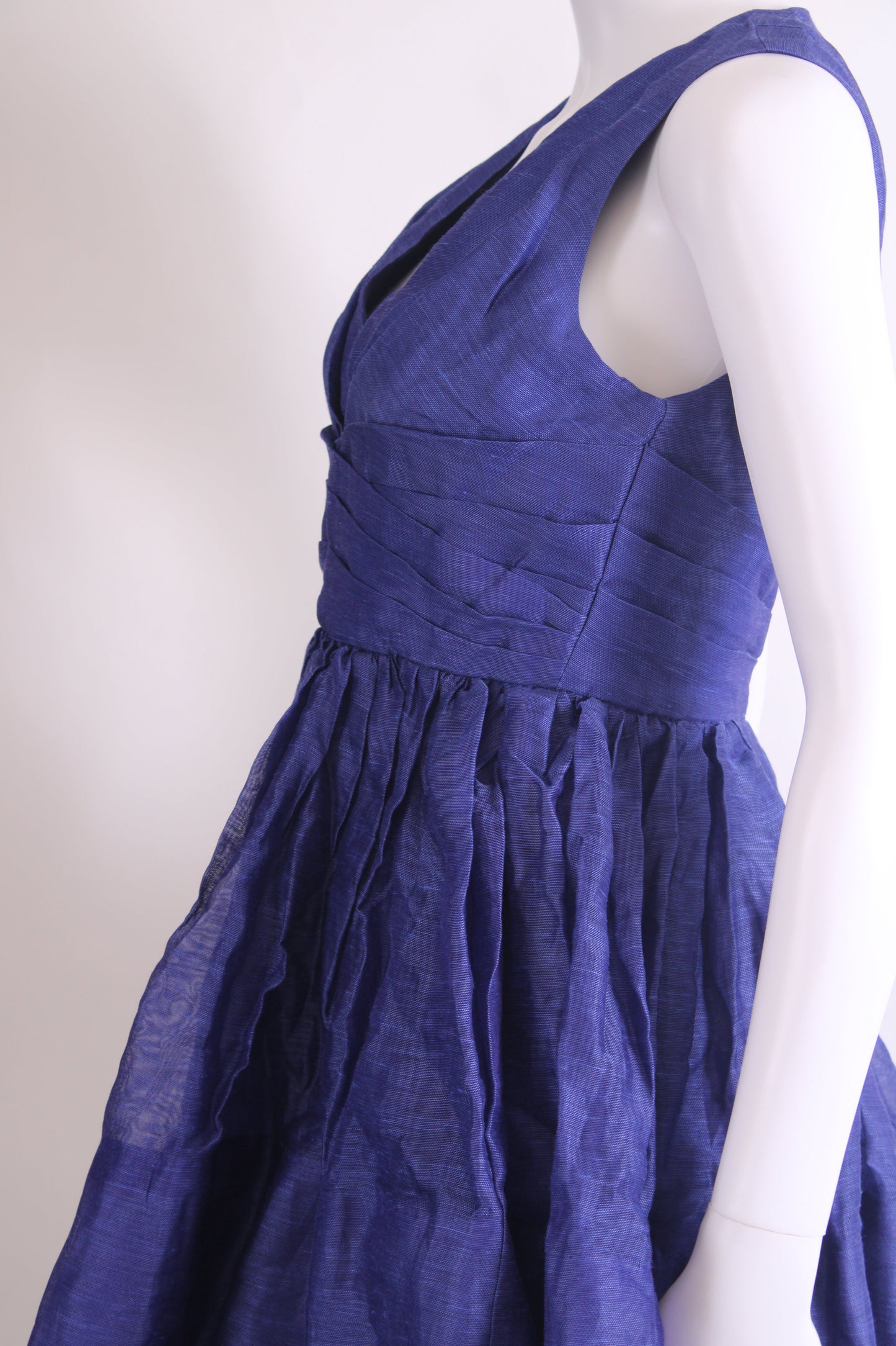 Zimmermann S/S Fit & Flare Dress Navy 10 | O/S, Navy