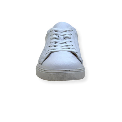 THOM SWEENEY PEBBLED LEATHER SNEAKER WHITE UK9 | UK 9, White