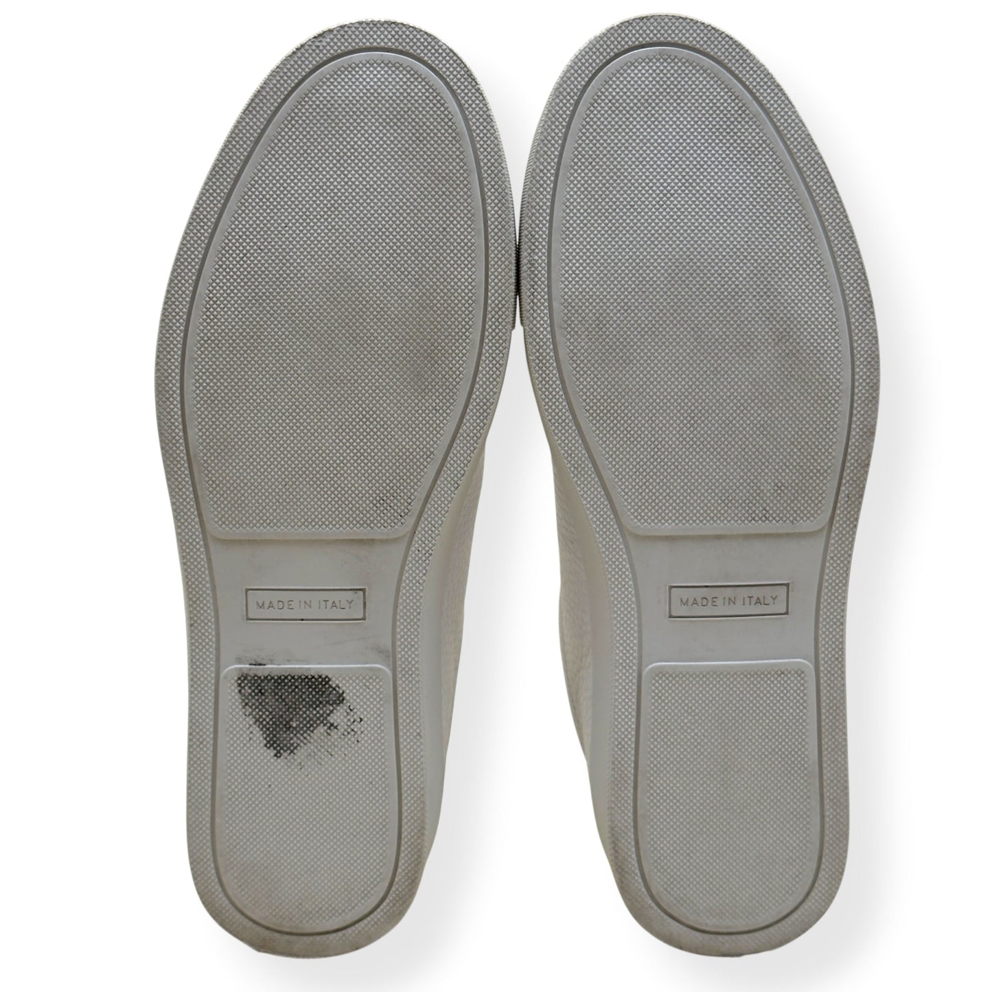 THOM SWEENEY PEBBLED LEATHER SNEAKER WHITE UK9 | UK 9, White