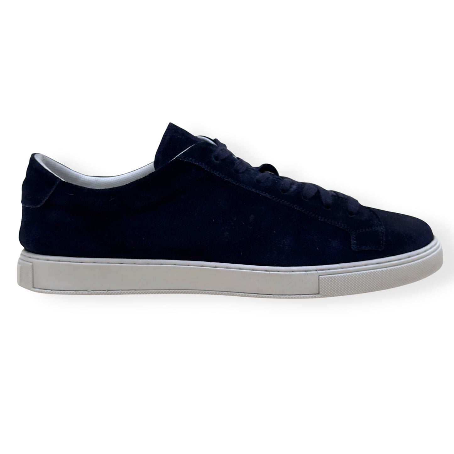 THOM SWEENEY SUEDE SNEAKER NAVY UK8 | UK 8, Navy