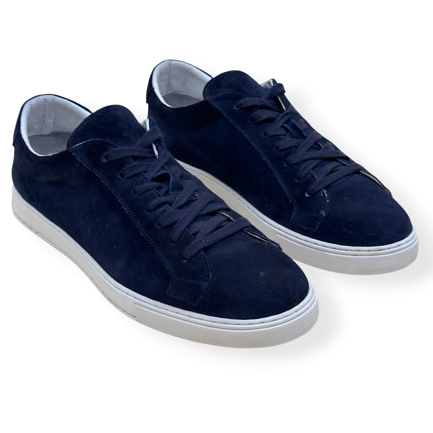 THOM SWEENEY SUEDE SNEAKER NAVY UK8 | UK 8, Navy
