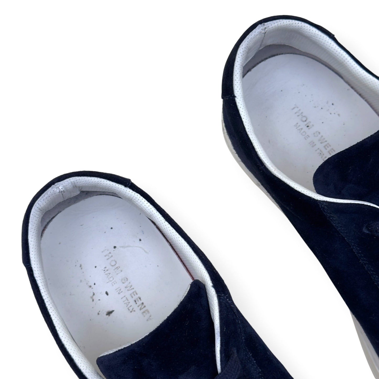 THOM SWEENEY SUEDE SNEAKER NAVY UK8 | UK 8, Navy