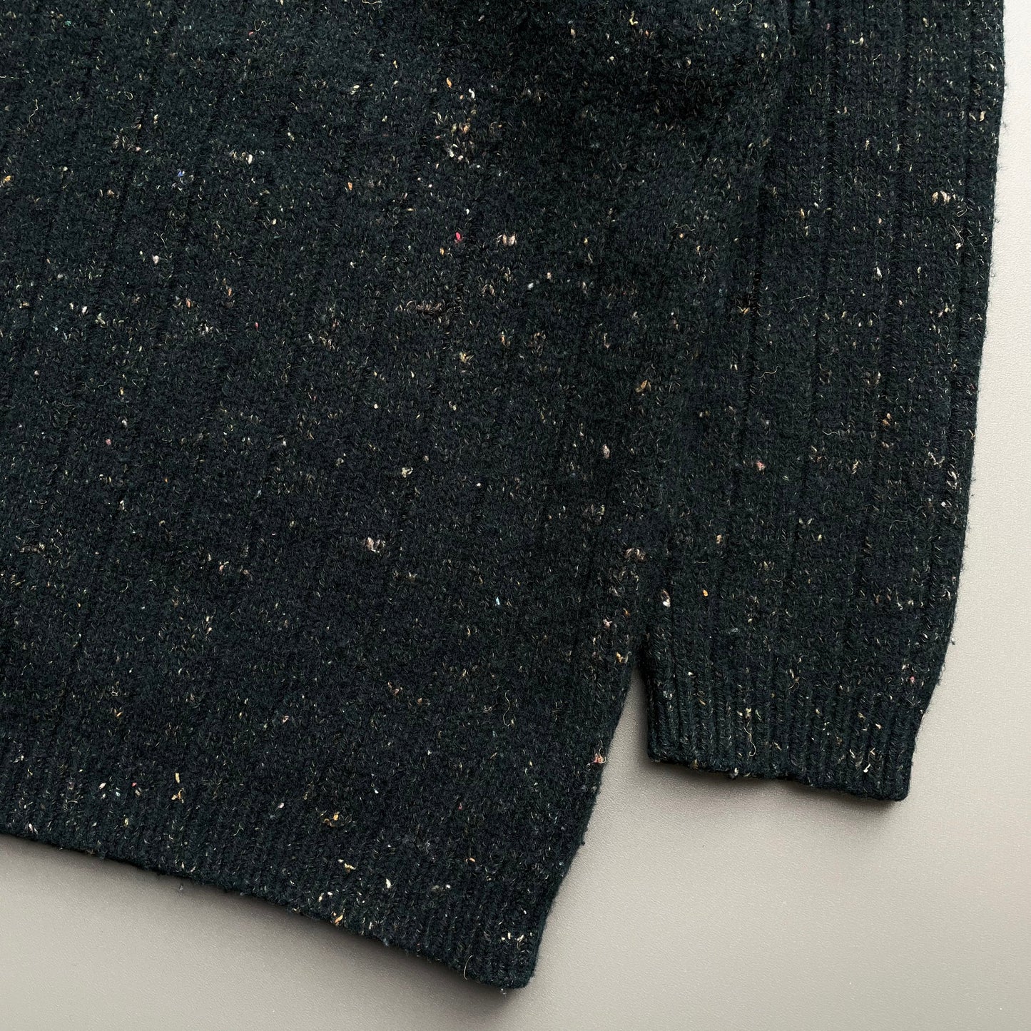 C.P. Company Forest Green AW95 Speckled Knit Jumper | Large, Green