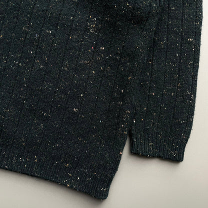 C.P. Company Forest Green AW95 Speckled Knit Jumper | Large, Green