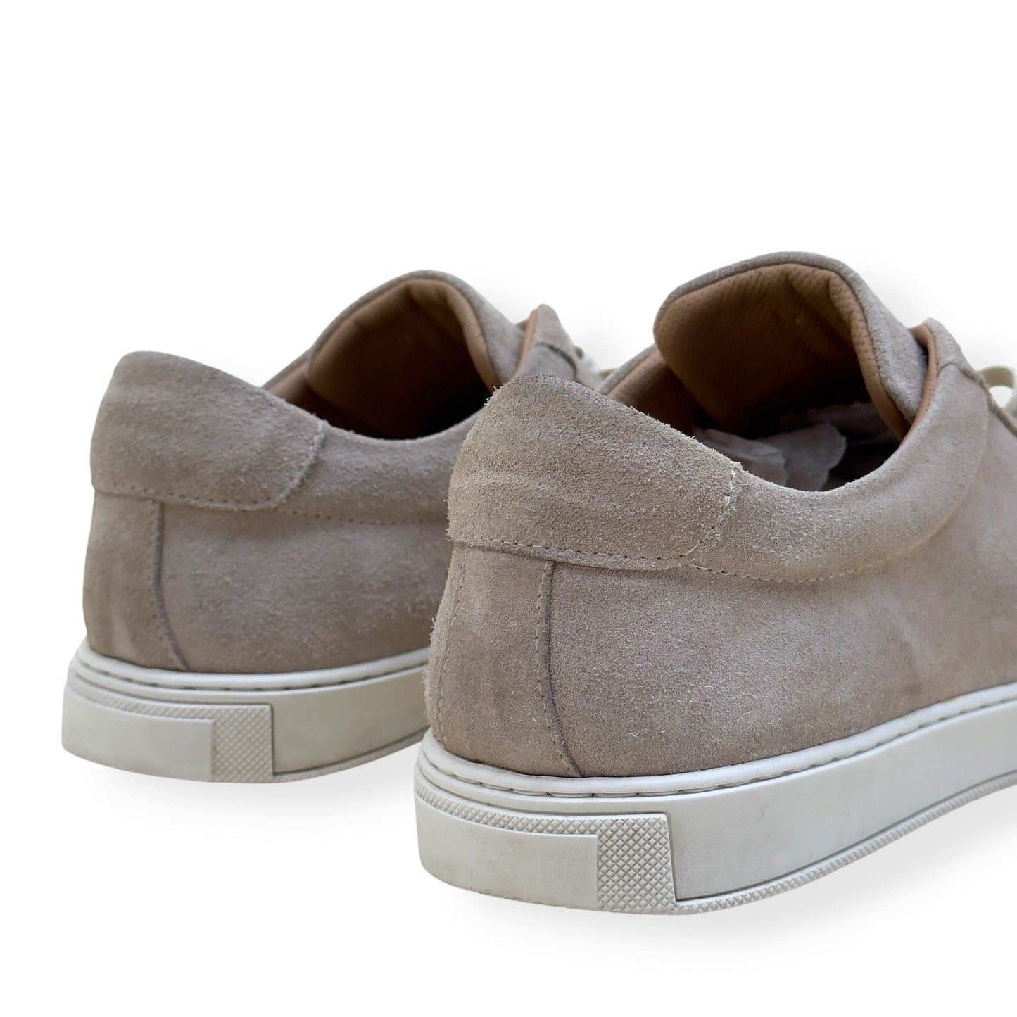 THOM SWEENEY SUEDE SNEAKER OAT UK8.5 | UK 8.5, Oat