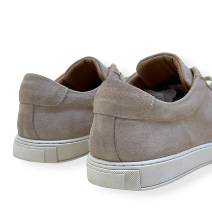 THOM SWEENEY SUEDE SNEAKER OAT UK8.5 | UK 8.5, Oat