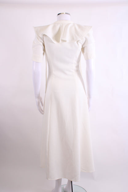 ALB by Anne Louise S/S Kensington Dress White XS | O/S, White