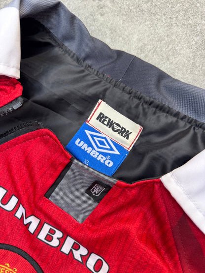 VT Rework: 1996-1998 Manchester United Home Asymmetrical Jacket