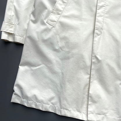 Prada Sport Cream 00s Goretex Longline Trench Coat | Large, Cream