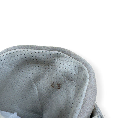 BRUNELLO CUCINELLI SUEDE / LEATHER SNEAKER GREY / WHITE 43 / UK9 | UK 9, Grey