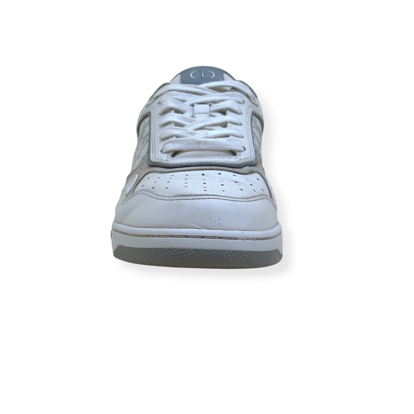 DIOR B27 LOW TOP OBLIQUE SNEAKER WHITE GREY 42.5 / UK8.5 | UK 8.5, Grey