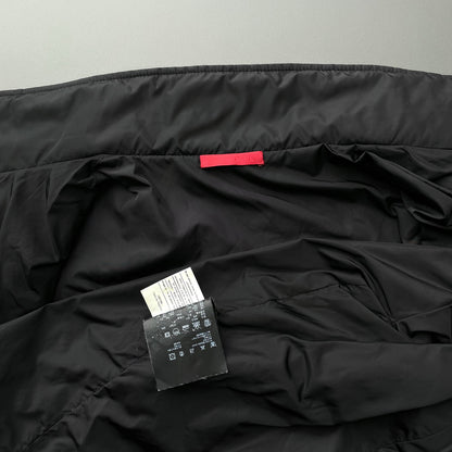 Prada Sport Black 2009 Padded Nylon Technical Jacket | Large, Black