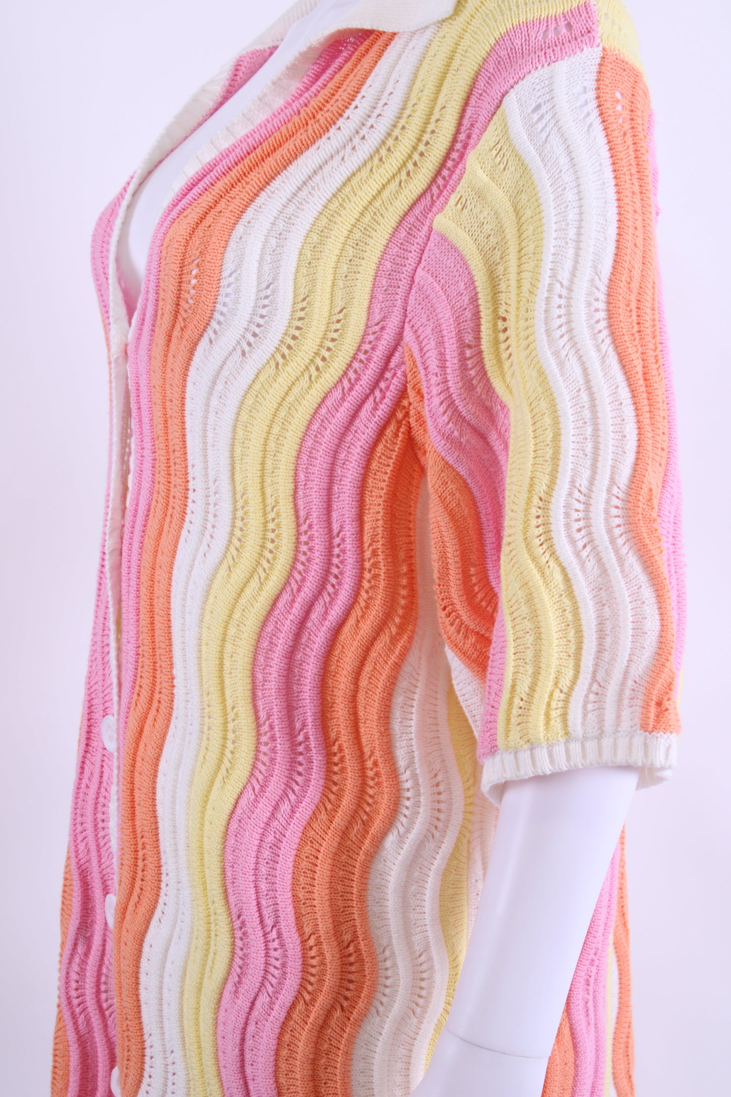 Steele S/S Polo Knit Dress Pink/ Orange O/S | O/S, Orange