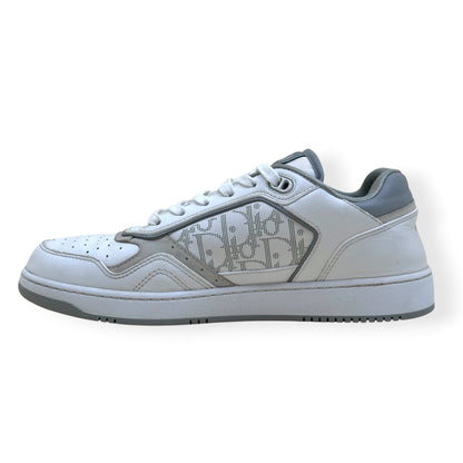 DIOR B27 LOW TOP OBLIQUE SNEAKER WHITE GREY 42.5 / UK8.5 | UK 8.5, Grey