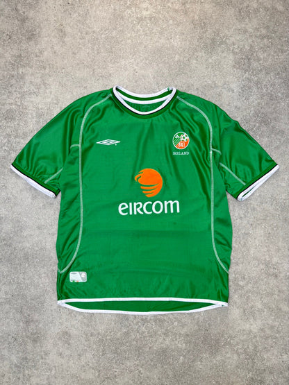 2001-2003 Irelend Home Football Shirt