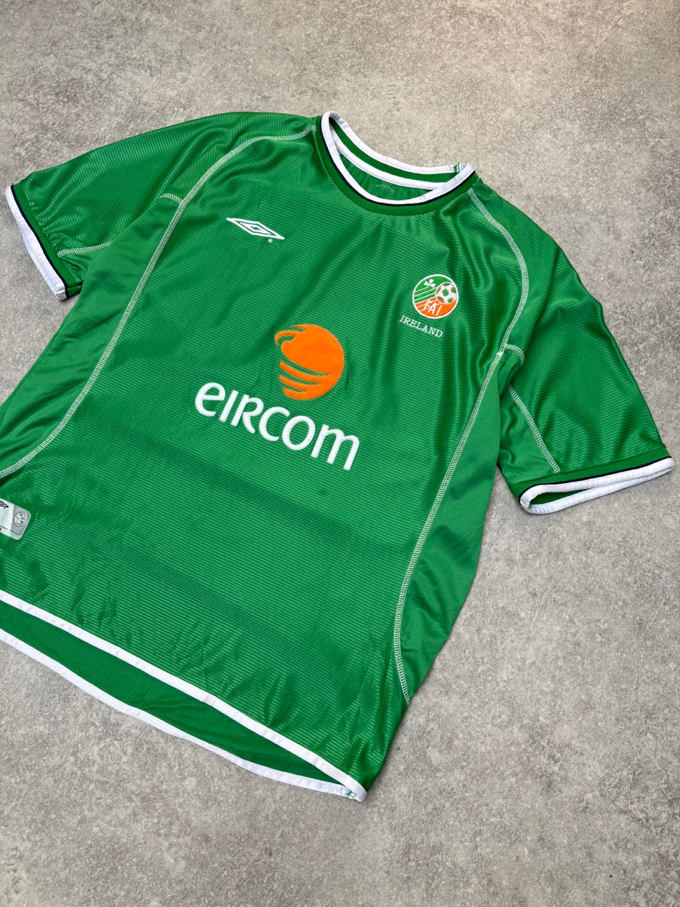 2001-2003 Irelend Home Football Shirt