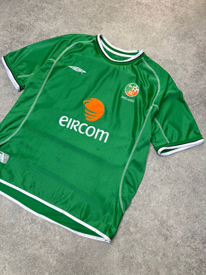 2001-2003 Irelend Home Football Shirt