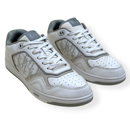 DIOR B27 LOW TOP OBLIQUE SNEAKER WHITE GREY 42.5 / UK8.5 | UK 8.5, Grey