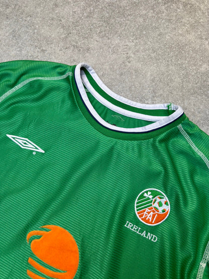2001-2003 Irelend Home Football Shirt