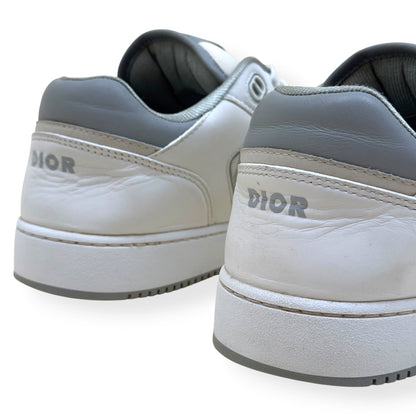 DIOR B27 LOW TOP OBLIQUE SNEAKER WHITE GREY 42.5 / UK8.5 | UK 8.5, Grey