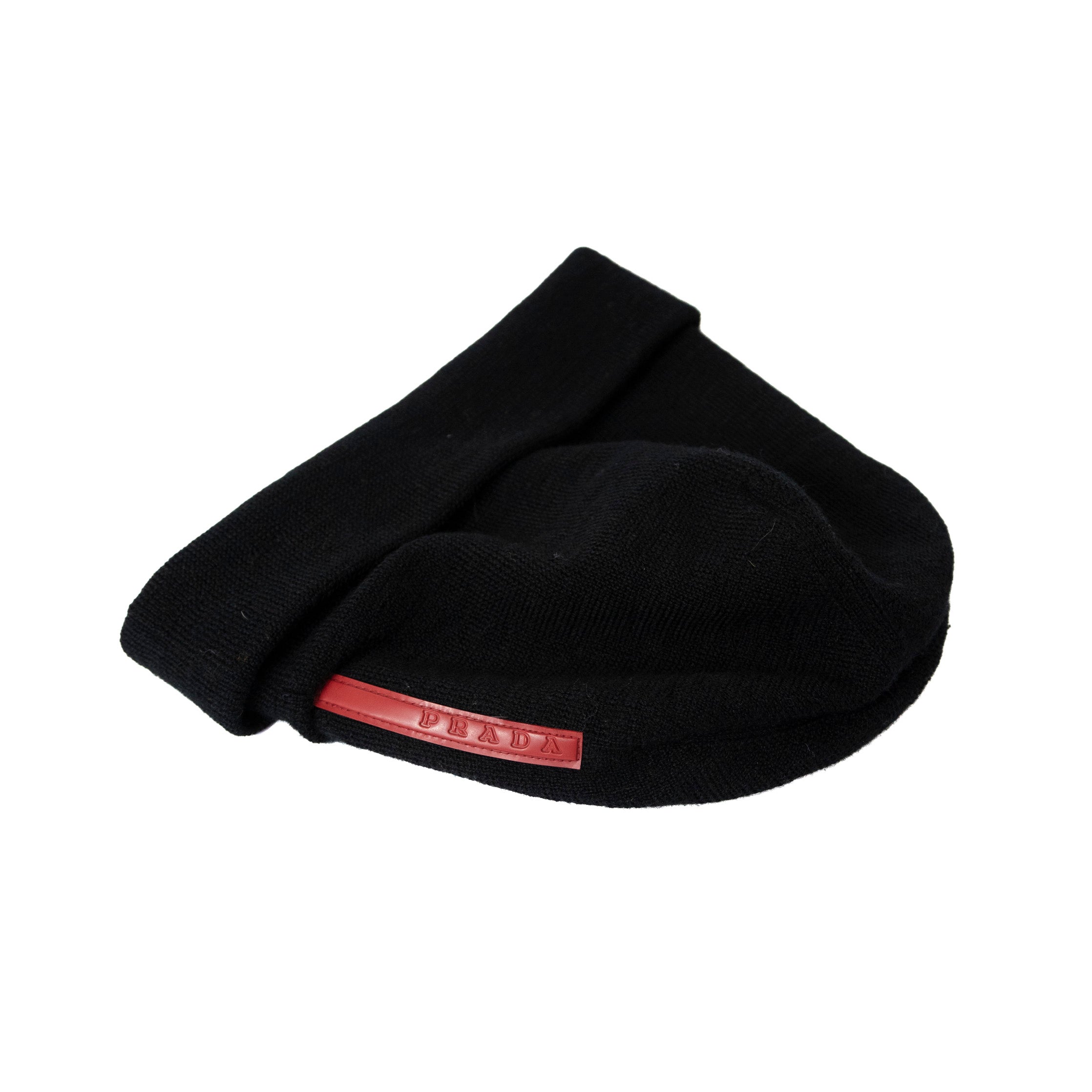 Prada black beanie best sale