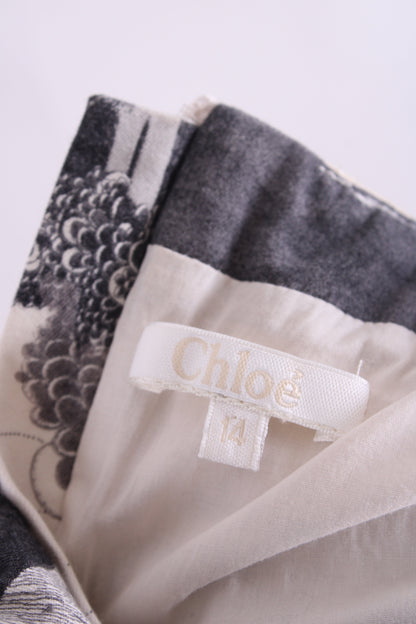Chloe Dress Black/White 14 | O/S, Black
