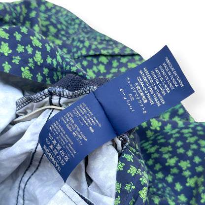 VILEBREQUIN X TE MANA O TE MOANA MOOREA SWIM SHORTS NAVY / GREEN M | Medium, Green