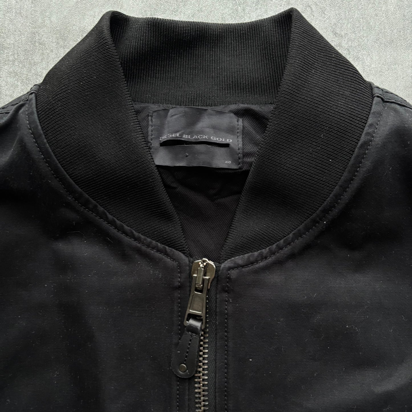 DIESEL BLACK GOLD SS16 BOMBER JACKET | O/S, Black