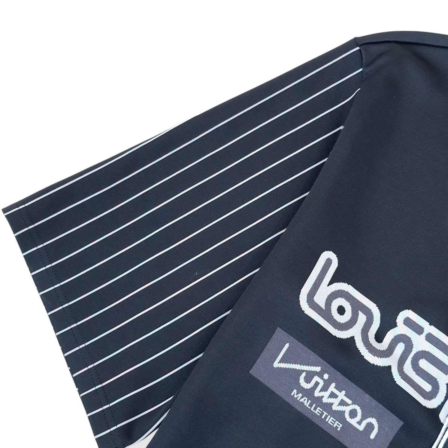 LOUIS VUITTON BASEBALL JERSEY BLACK / WHITE XXL | XXL, Black