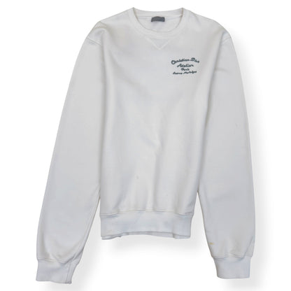 DIOR CHRISTIAN DIOR ATELIER AVENUE MONTAIGNE SWEATSHIRT WHITE XL | XL, White