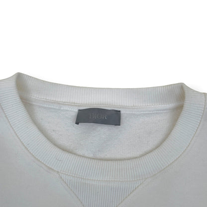 DIOR CHRISTIAN DIOR ATELIER AVENUE MONTAIGNE SWEATSHIRT WHITE XL | XL, White