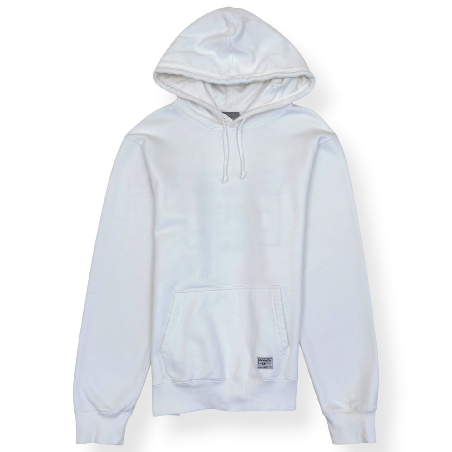 DIOR CHRISTIAN DIOR 1947 AVE MONTAIGNE HOODIE WHITE XL | XL, White
