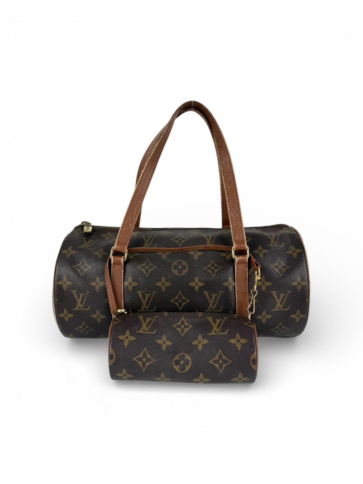 Vintage 1993 Louis Vuitton Papillon 30 + Mini Papillon Set | O/S, Brown