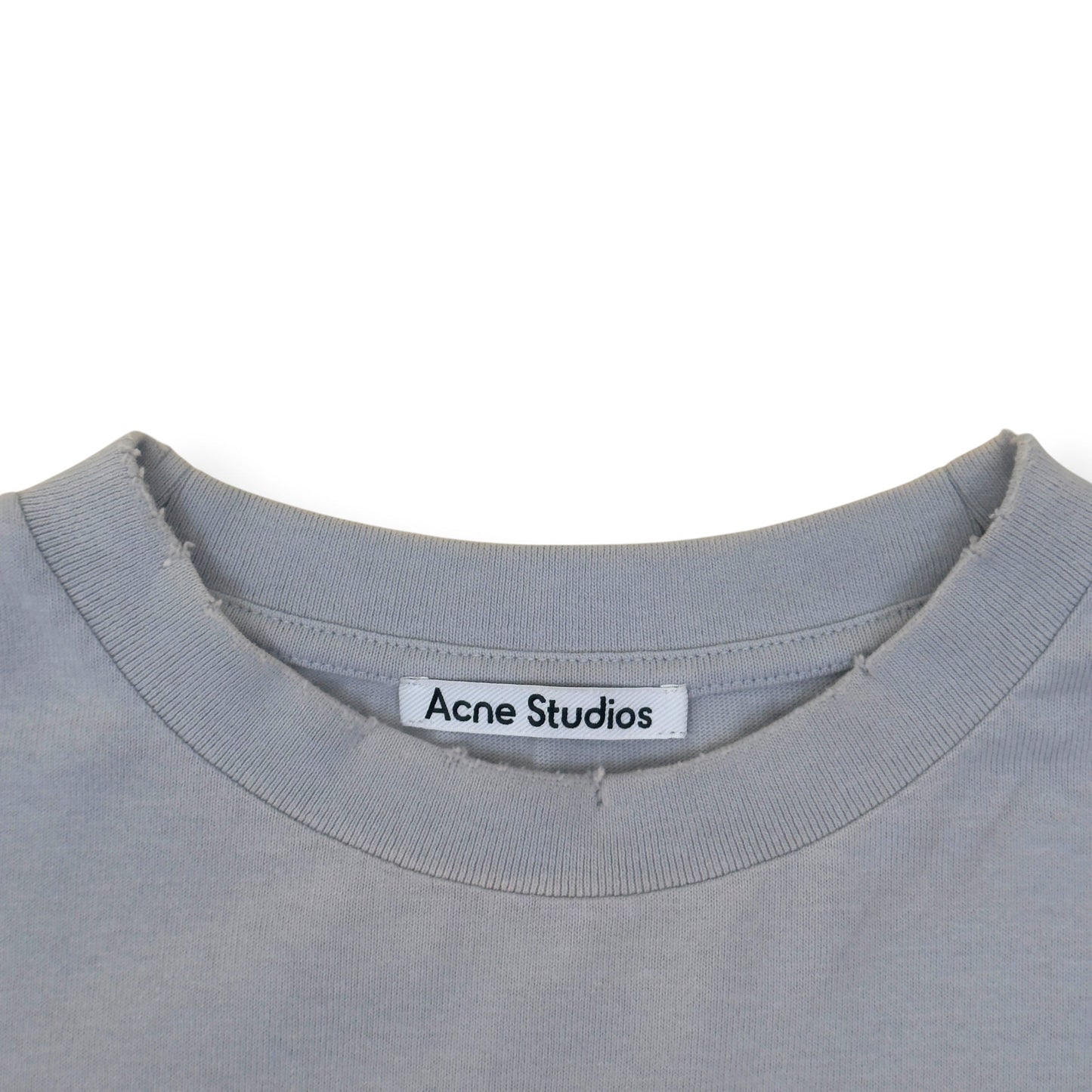 ACNE STUDIOS 1996 LOGO LONG SLEEVE T-SHIRT GREY XL | XL, Grey