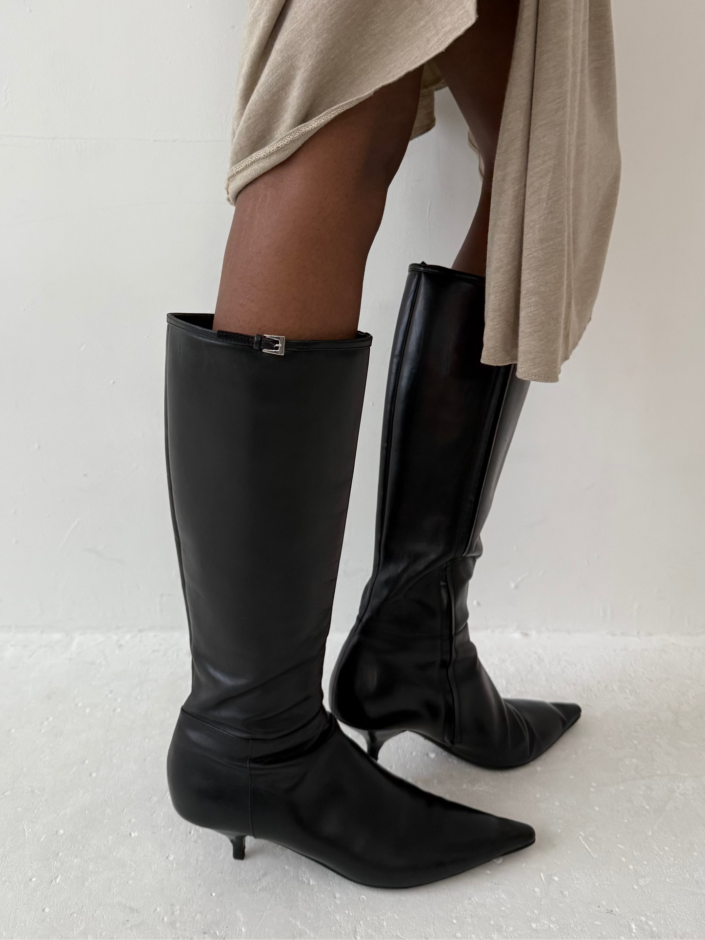 Prada Leather boots | DEFAULT TITLE, Black