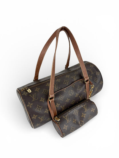 Vintage 1993 Louis Vuitton Papillon 30 + Mini Papillon Set | O/S, Brown
