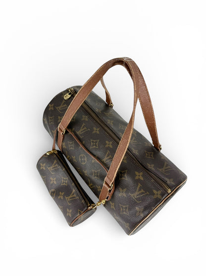 Vintage 1993 Louis Vuitton Papillon 30 + Mini Papillon Set | O/S, Brown