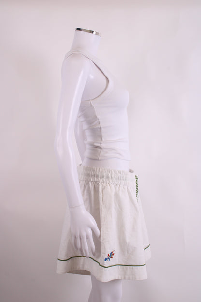 Zimmermann Palm Tree Shorts White 16 | O/S, White