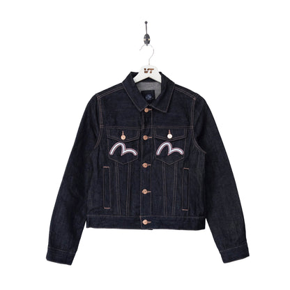 Evisu Pink Daicock Dark Denim Jacket