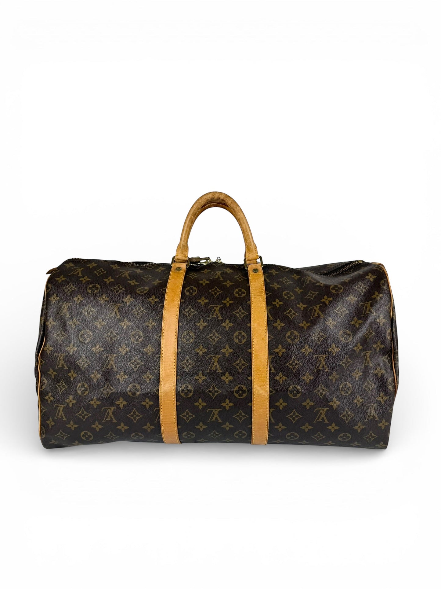 Vintage 1993 Louis Vuitton Keepall 55 Duffle Bag | O/S, Brown