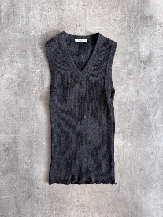 Prada Grey Cashmere Sweater Vest