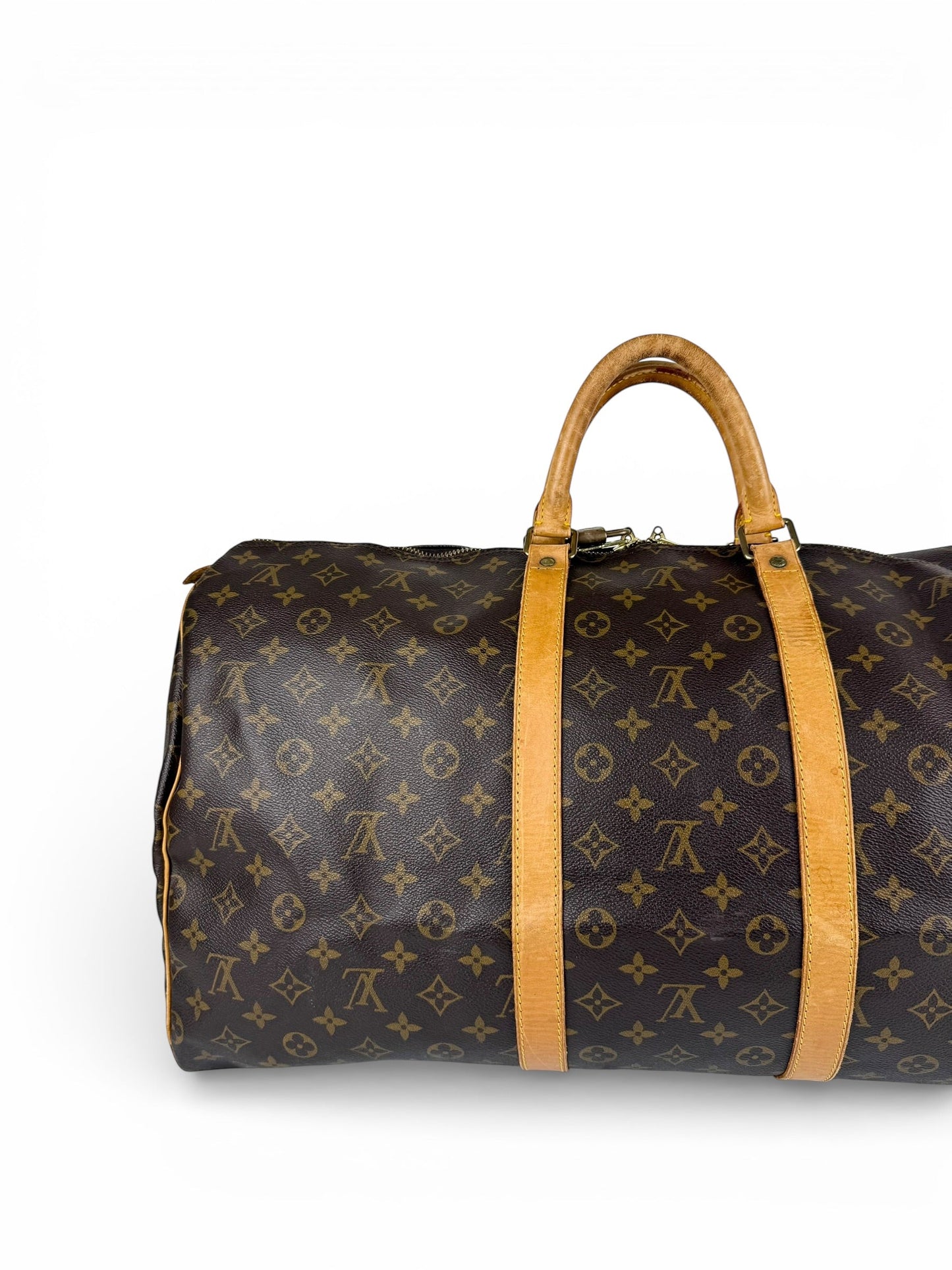 Vintage 1993 Louis Vuitton Keepall 55 Duffle Bag | O/S, Brown