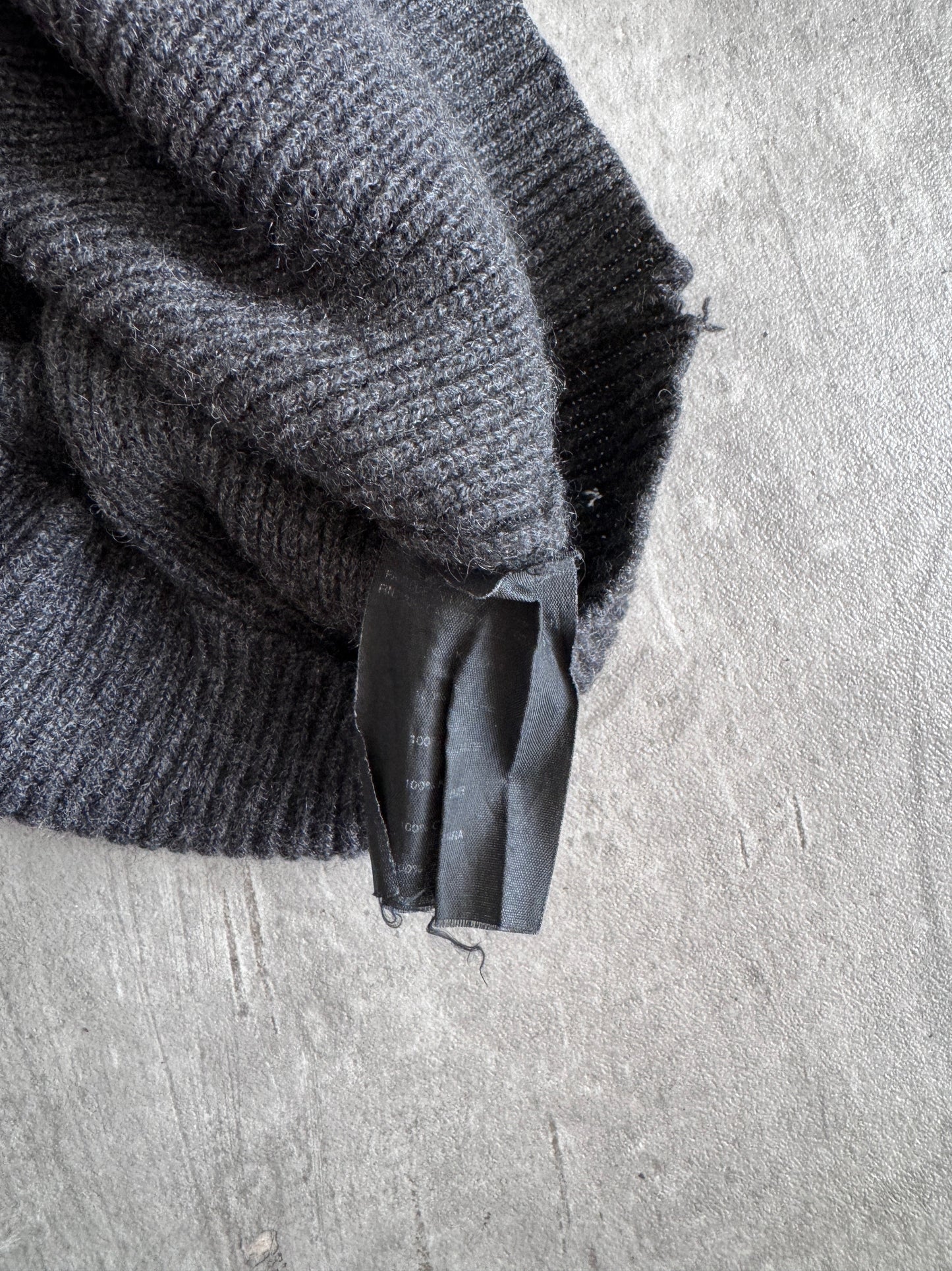 Prada Grey Cashmere Sweater Vest