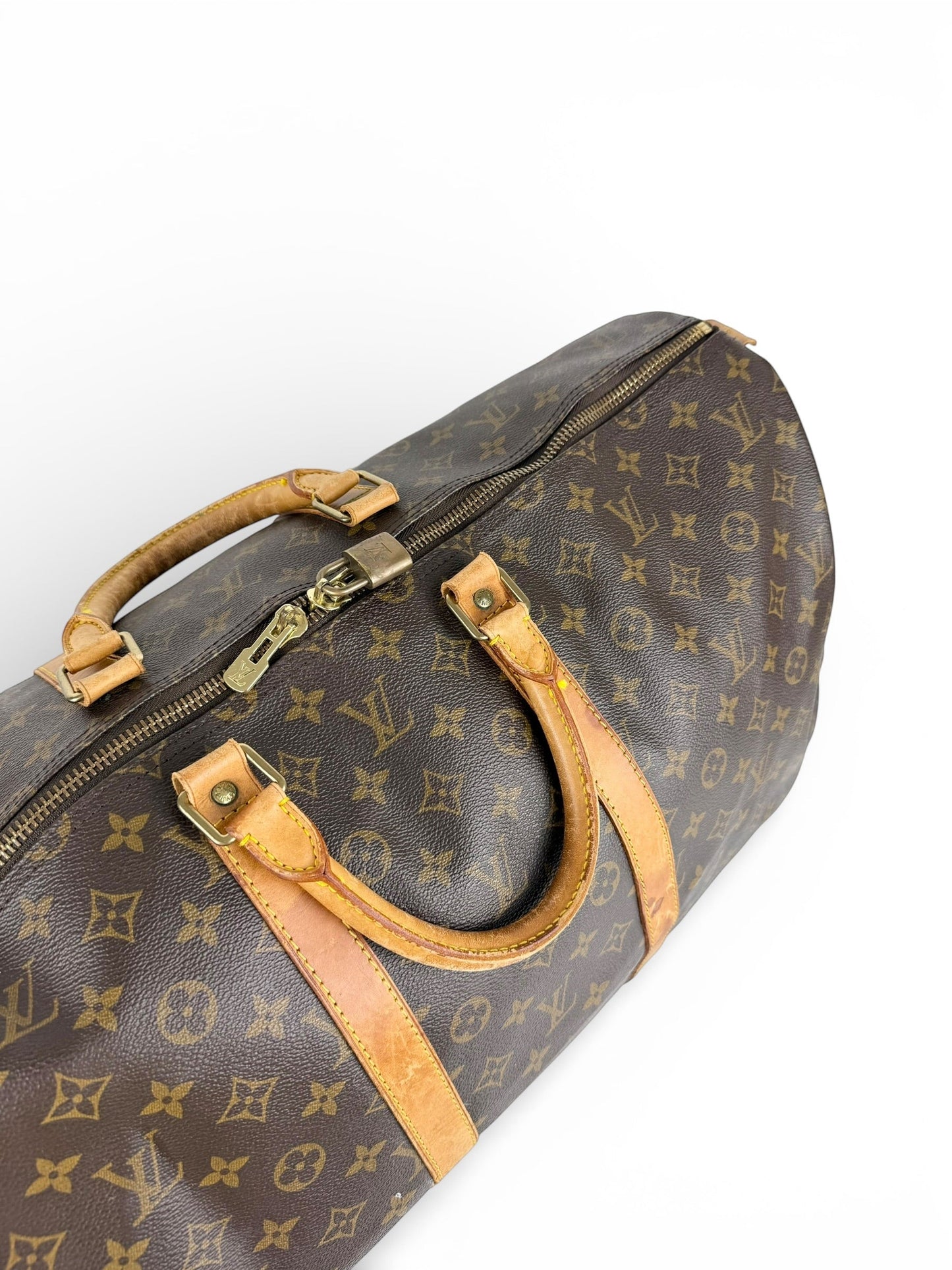Vintage 1993 Louis Vuitton Keepall 55 Duffle Bag | O/S, Brown
