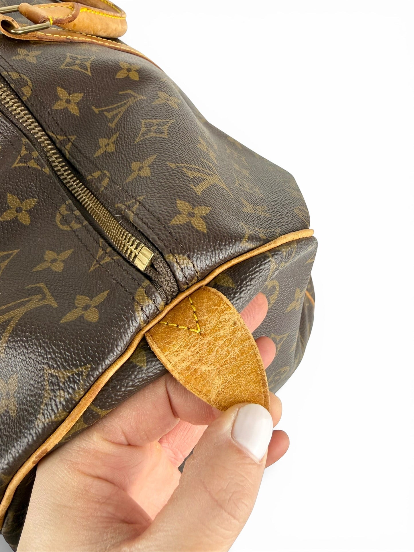 Vintage 1993 Louis Vuitton Keepall 55 Duffle Bag | O/S, Brown
